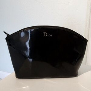 Dior Black Cosmetic Pouch